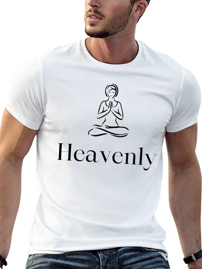 Heavenly Yoga T-Shirt - Meditation Design