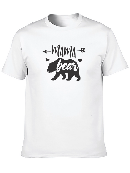 Mama Bear T-Shirt - Classic Crew Neck Tee