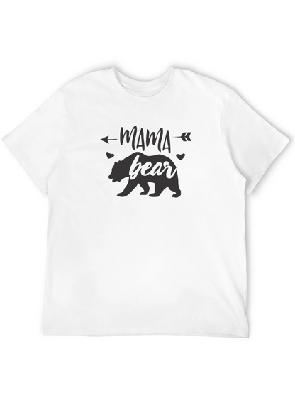 Mama Bear T-Shirt - Classic Crew Neck Tee