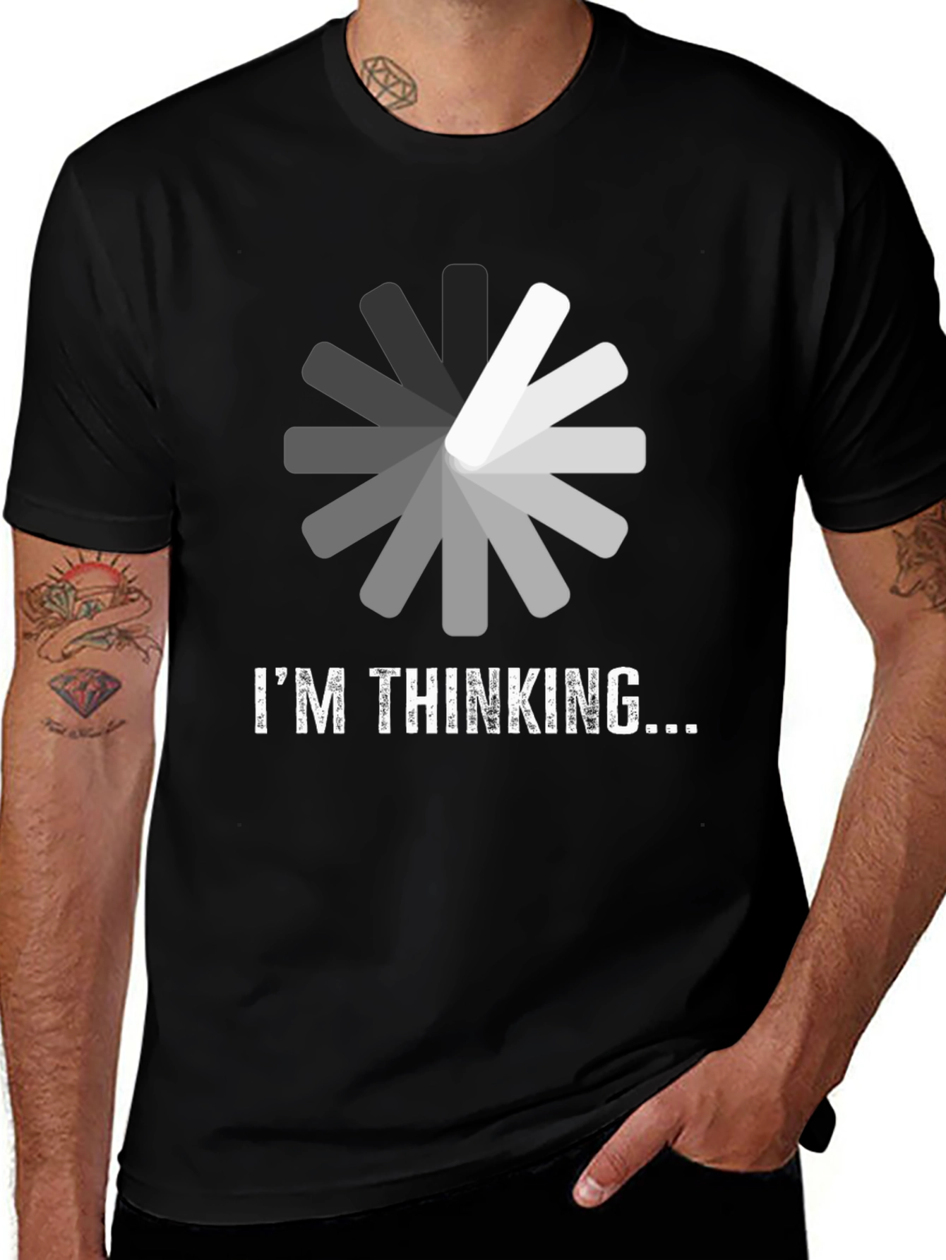 Im Thinking T-Shirt - Funny Loading Design