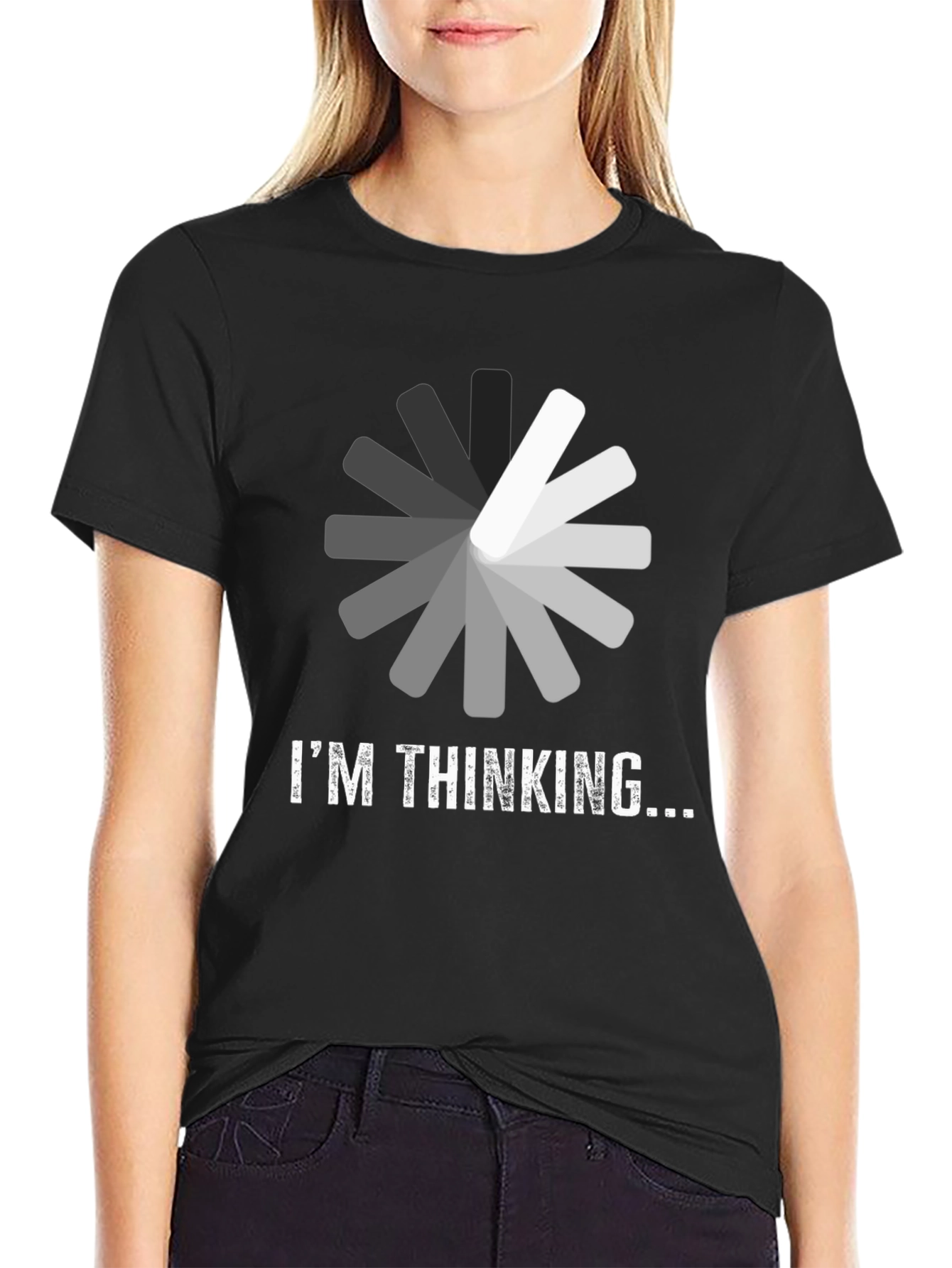 Im Thinking T-Shirt - Funny Loading Design