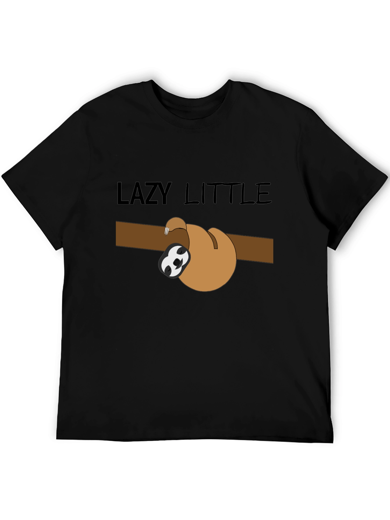 Lazy Little Sloth Graphic Tee - Relaxed Fit