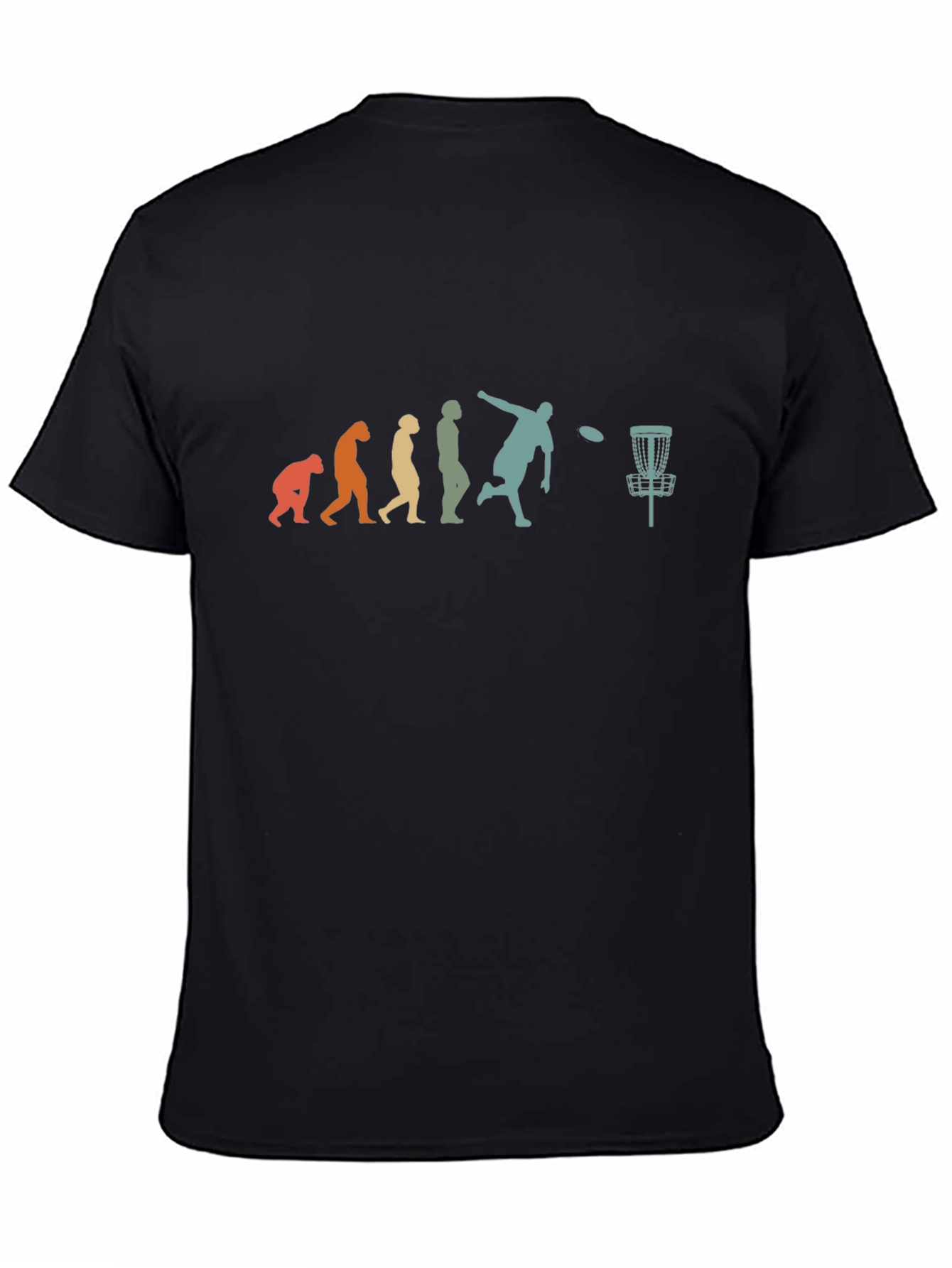 Disc Golf Evolution Graphic T-Shirt