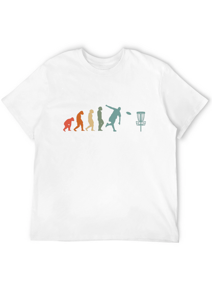 Disc Golf Evolution Graphic T-Shirt