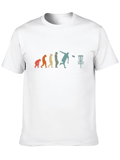 Disc Golf Evolution Graphic T-Shirt