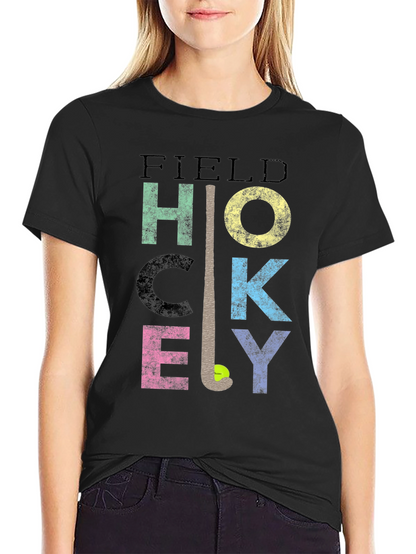 Field Hockey Graphic Tee