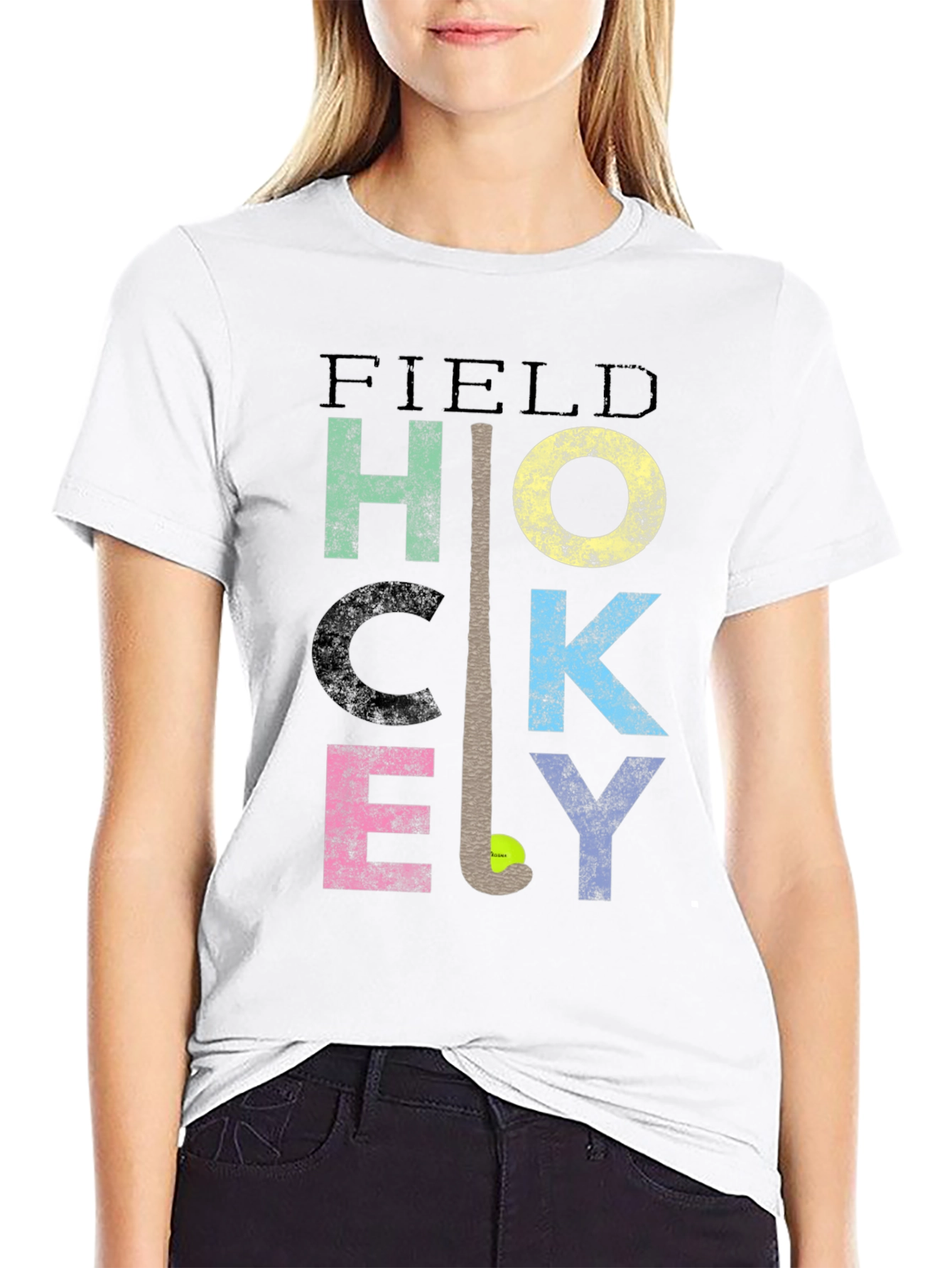 Field Hockey Graphic Tee