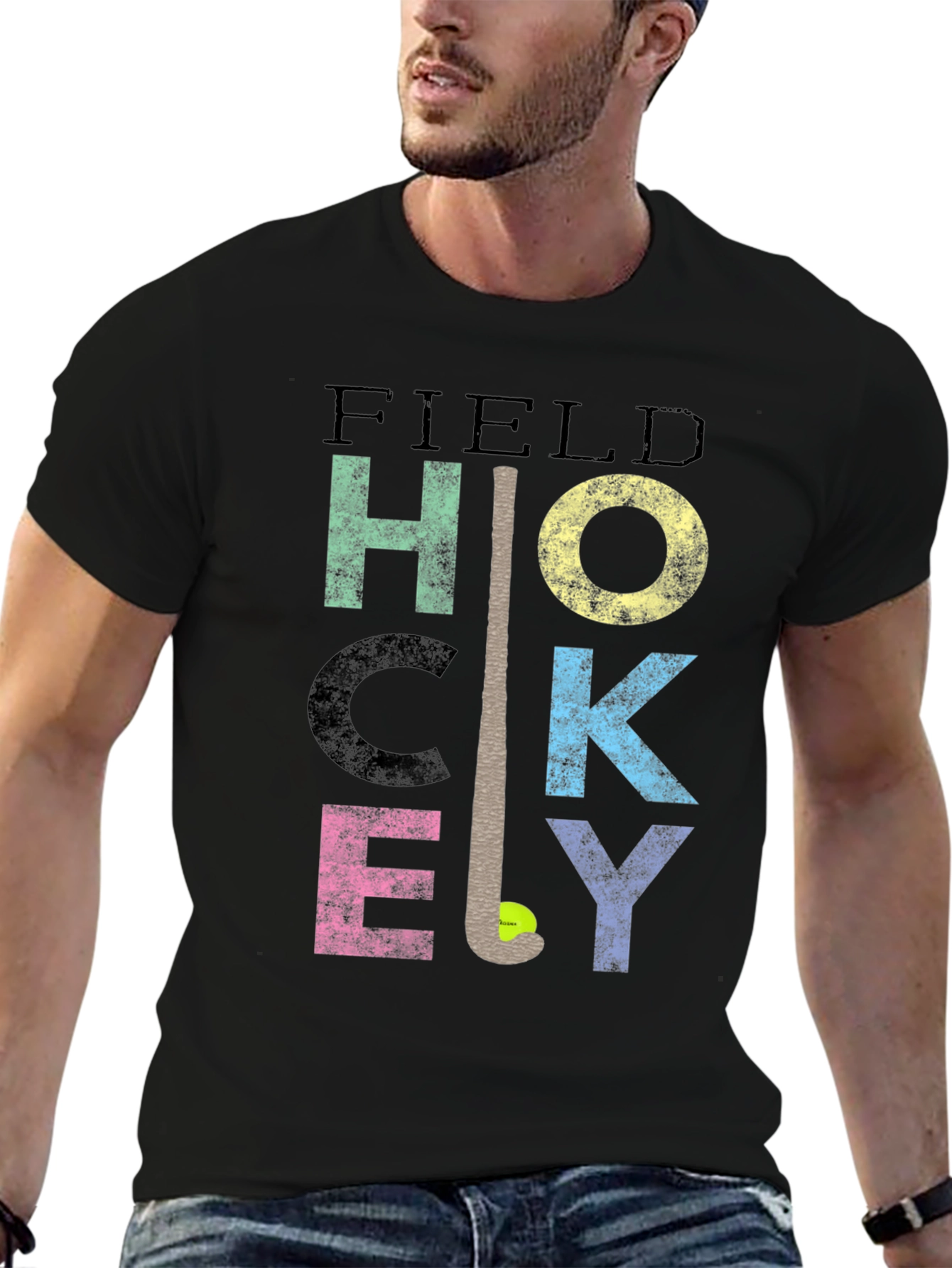 Field Hockey Graphic Tee