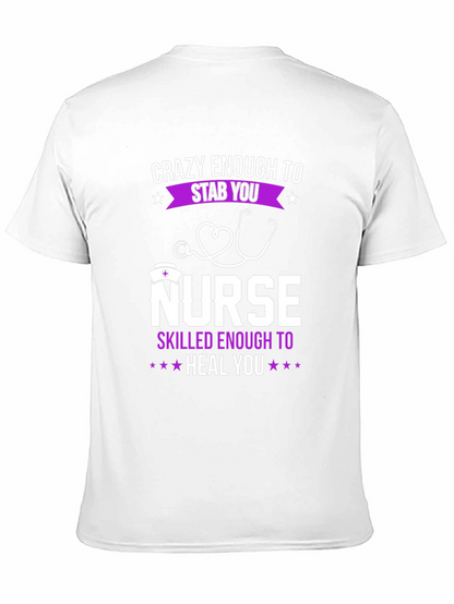Crazy Nurse T-Shirt - Stab You Heal You!
