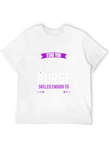 Crazy Nurse T-Shirt - Stab You Heal You!