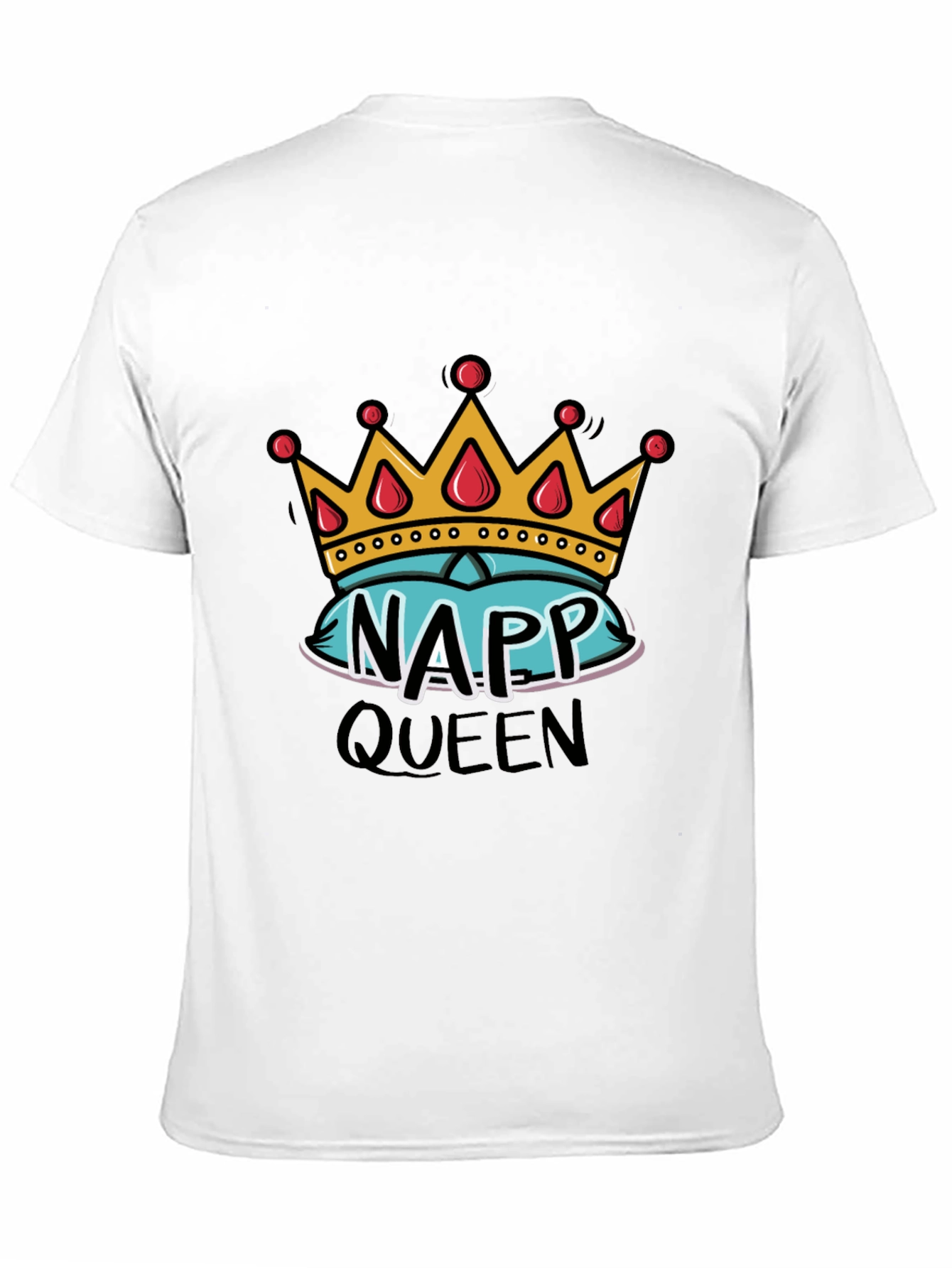 Napp Queen Graphic T-Shirt - Comfy Sleepwear