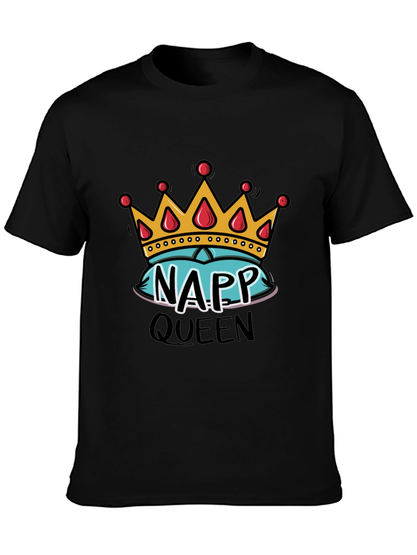 Napp Queen Graphic T-Shirt - Comfy Sleepwear