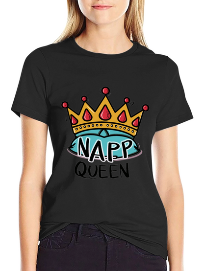 Napp Queen Graphic T-Shirt - Comfy Sleepwear