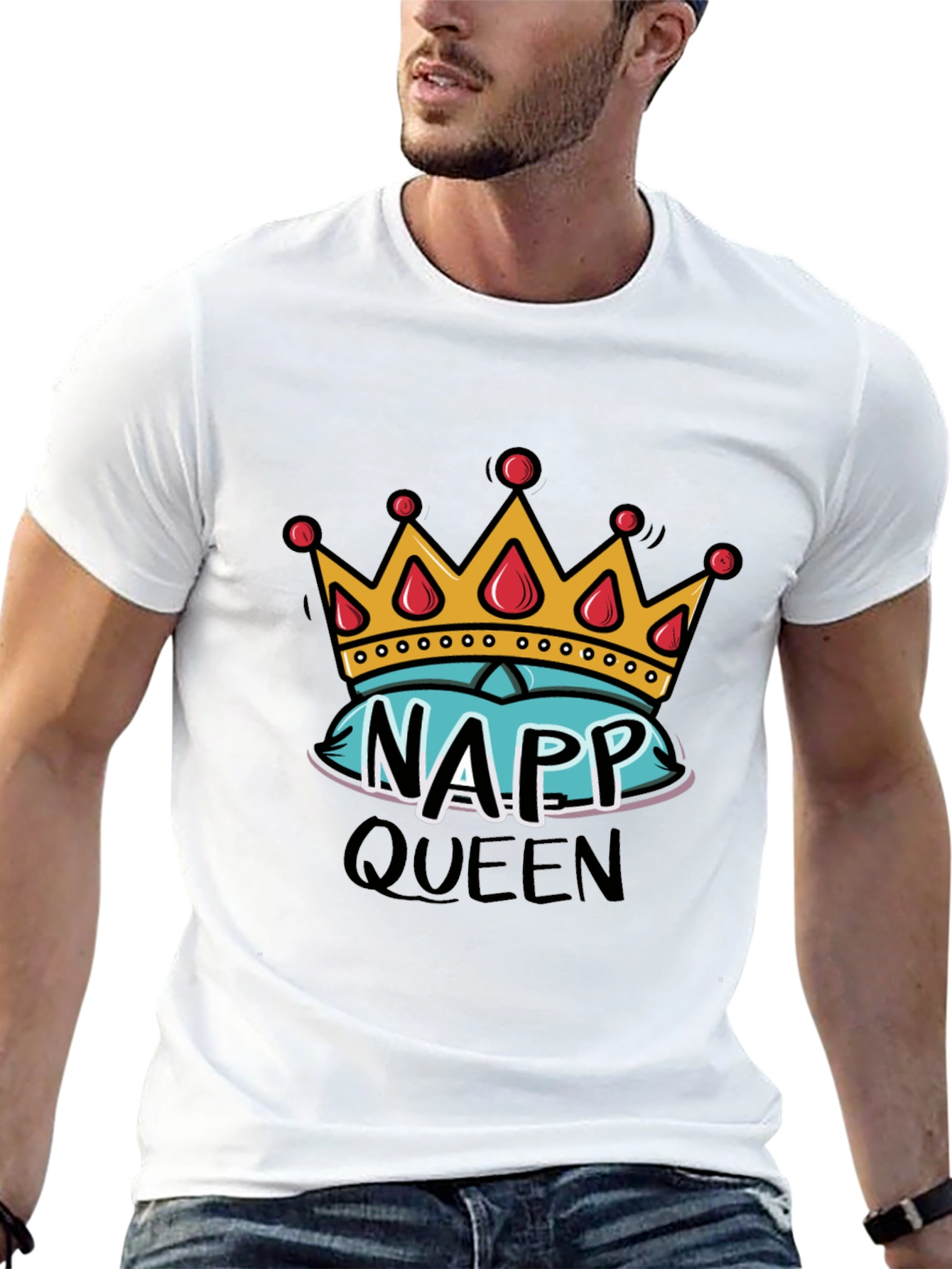 Napp Queen Graphic T-Shirt - Comfy Sleepwear