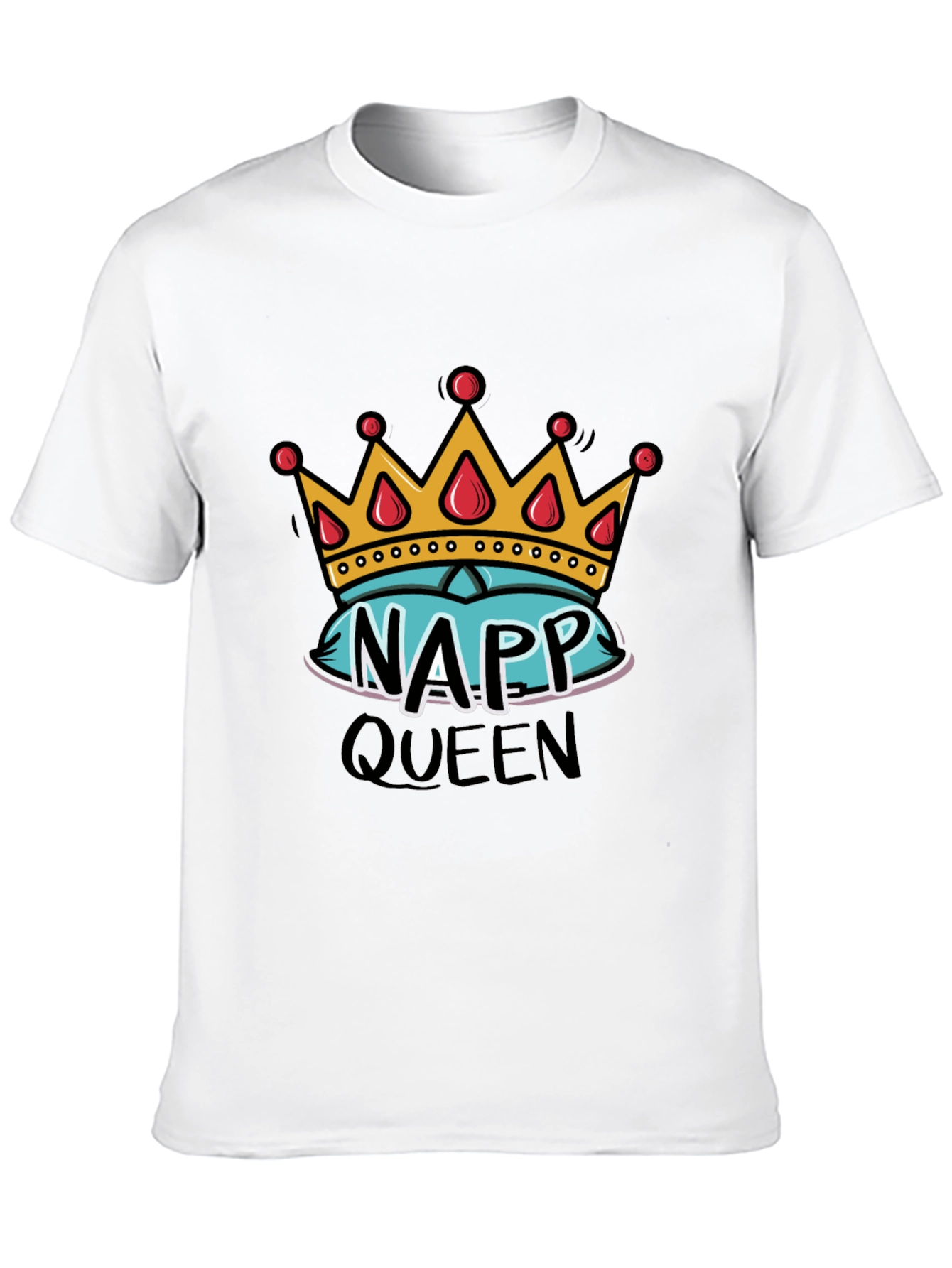 Napp Queen Graphic T-Shirt - Comfy Sleepwear