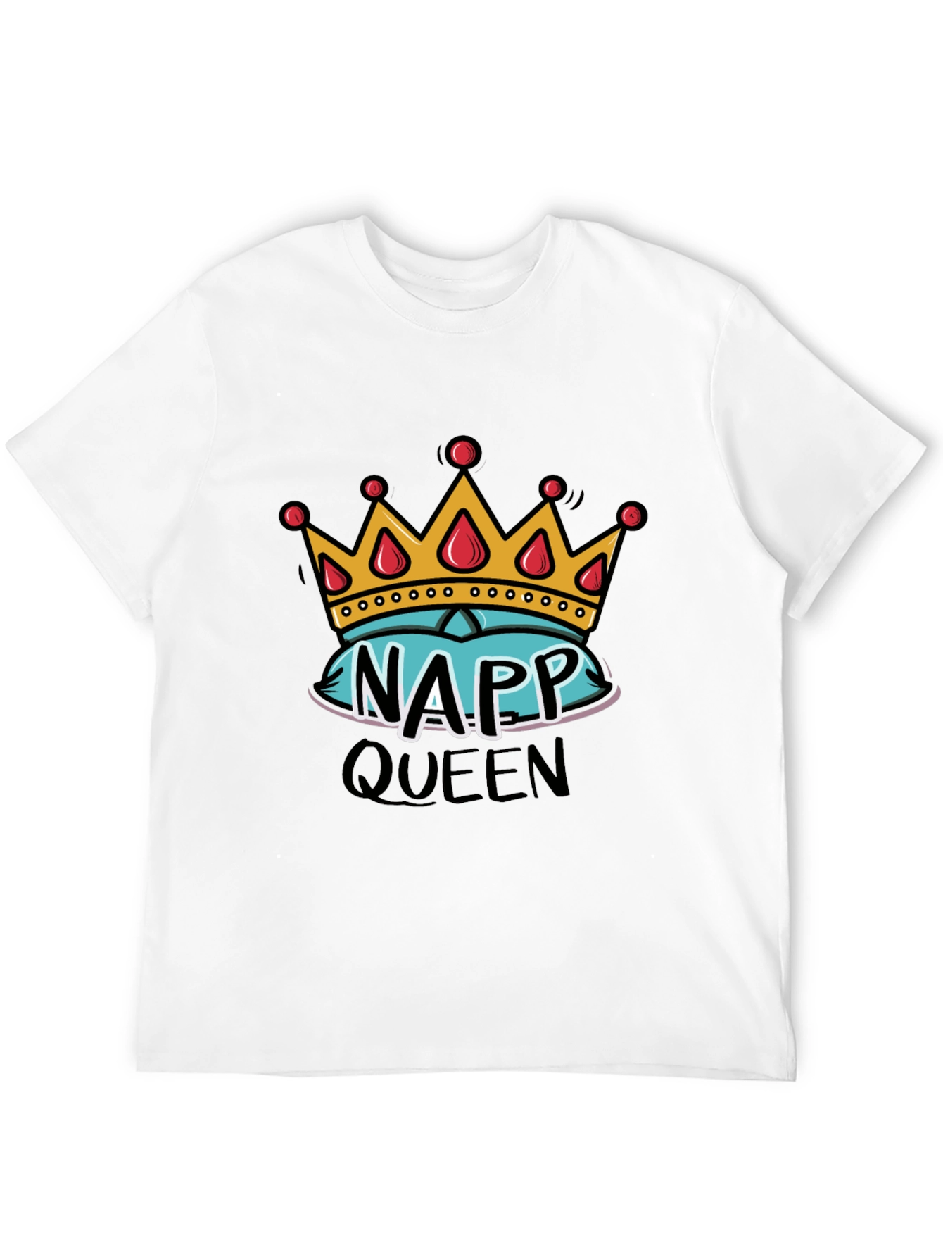 Napp Queen Graphic T-Shirt - Comfy Sleepwear