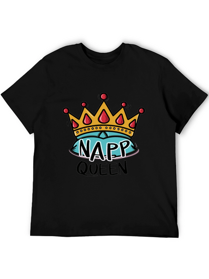 Napp Queen Graphic T-Shirt - Comfy Sleepwear