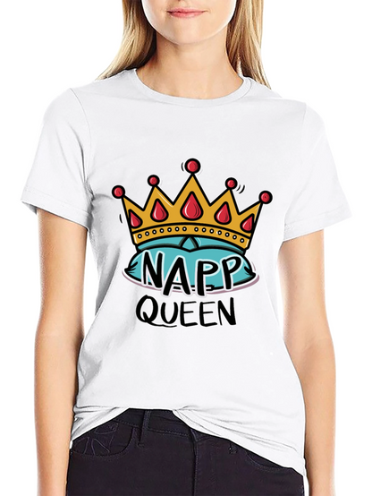 Napp Queen Graphic T-Shirt - Comfy Sleepwear