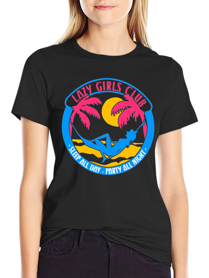 Lazy Girls Club Graphic Tee