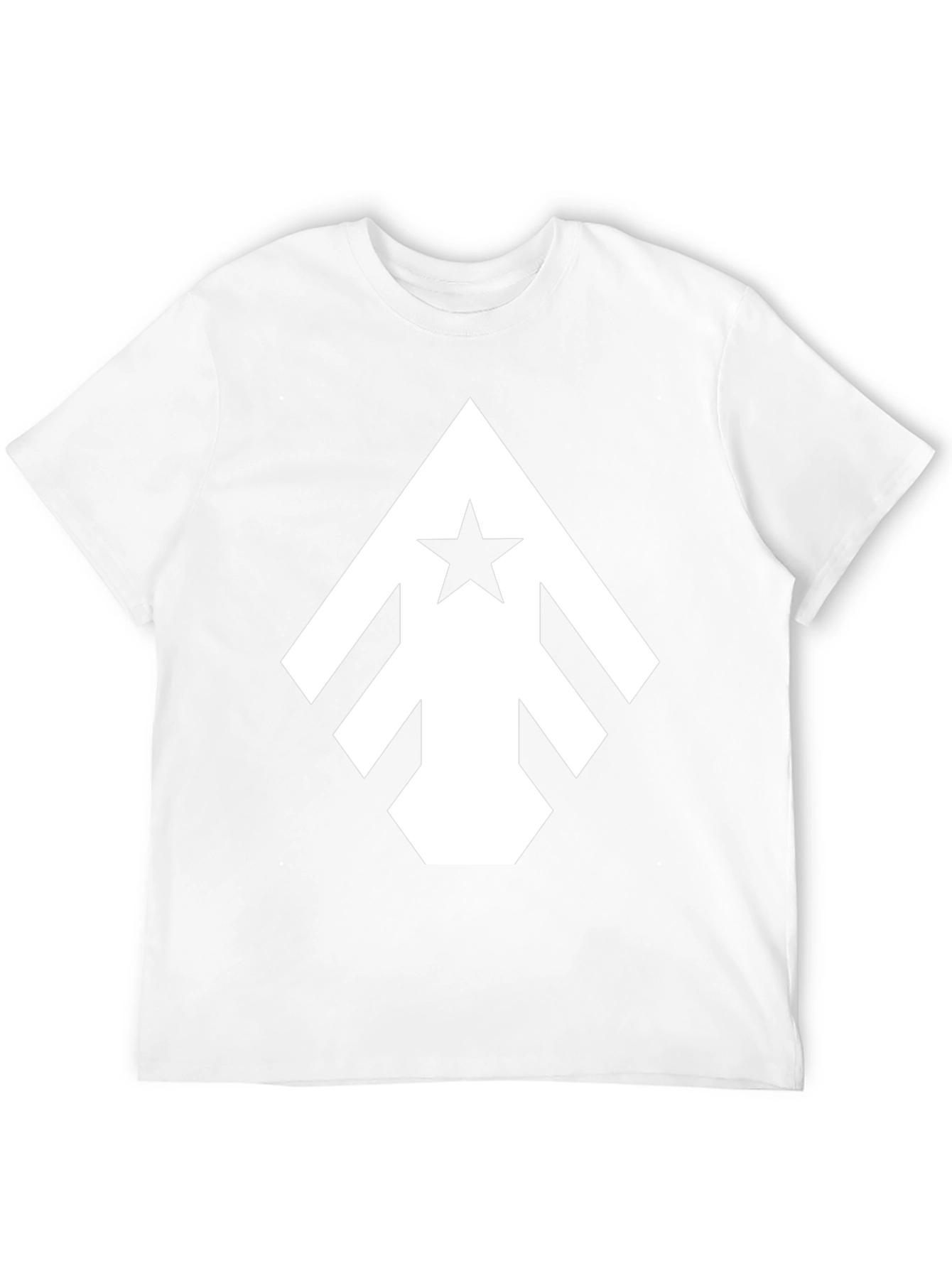 Star Arrow Graphic Tee - Modern Black T-Shirt