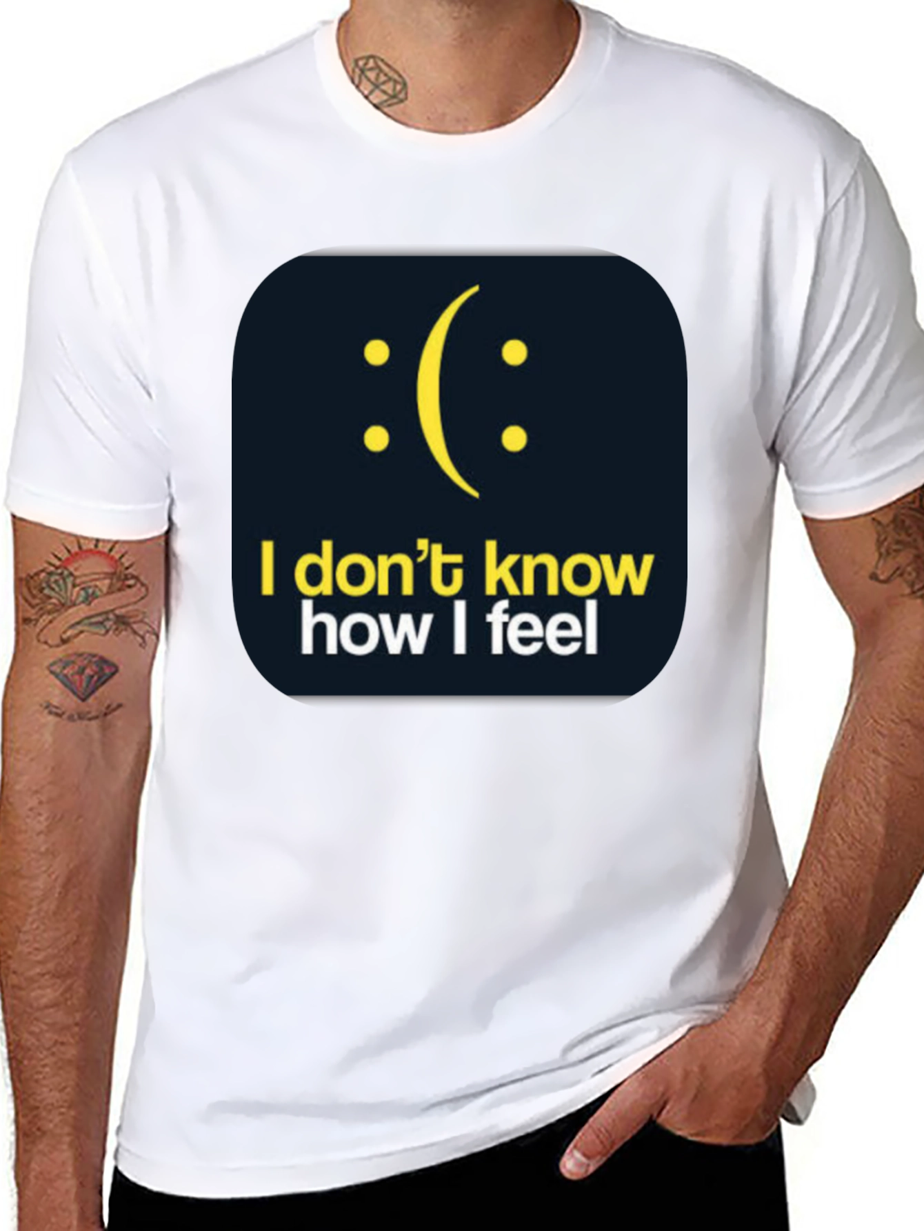 I Dont Know How I Feel Graphic T-Shirt