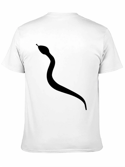 Snake Graphic Tee - Mens Black T-Shirt