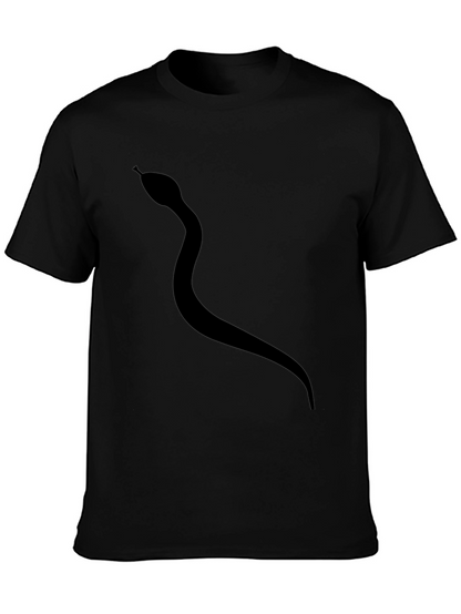 Snake Graphic Tee - Mens Black T-Shirt