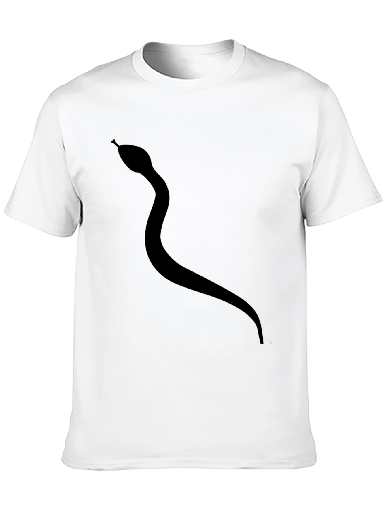 Snake Graphic Tee - Mens Black T-Shirt