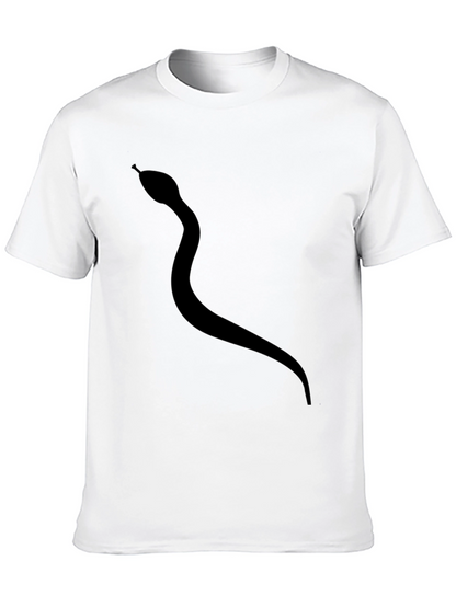 Snake Graphic Tee - Mens Black T-Shirt