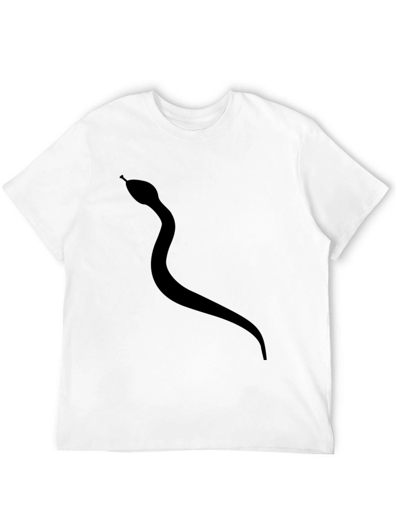 Snake Graphic Tee - Mens Black T-Shirt