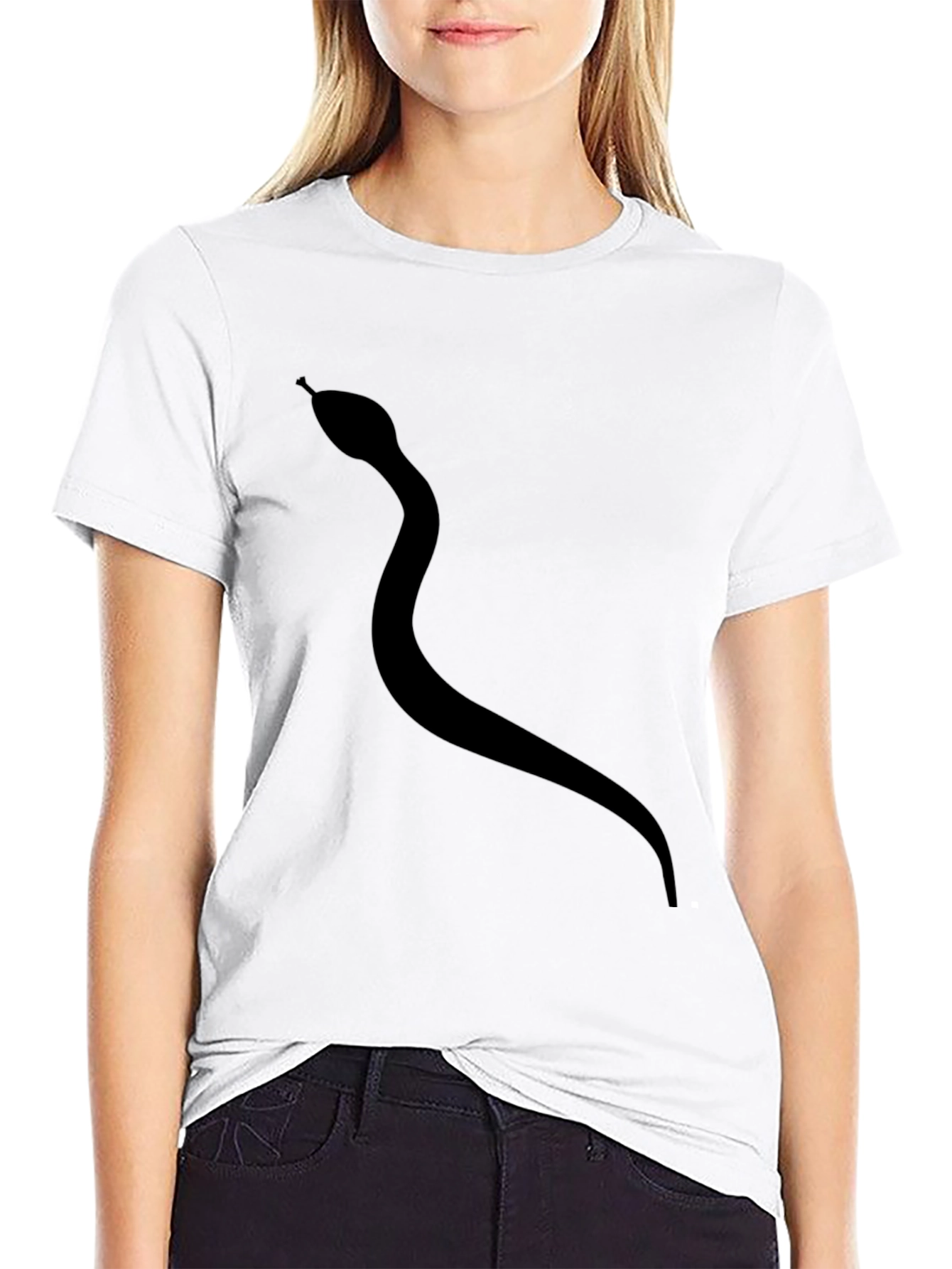 Snake Graphic Tee - Mens Black T-Shirt