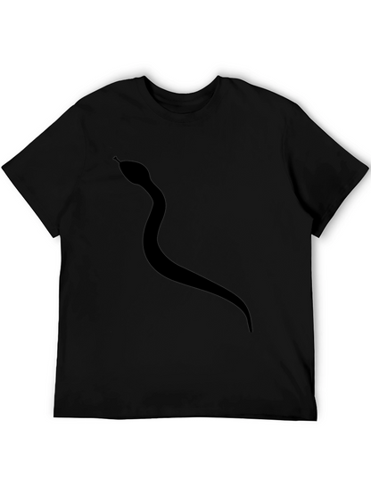 Snake Graphic Tee - Mens Black T-Shirt
