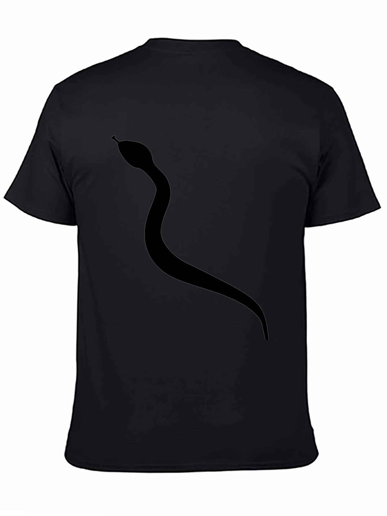 Snake Graphic Tee - Mens Black T-Shirt