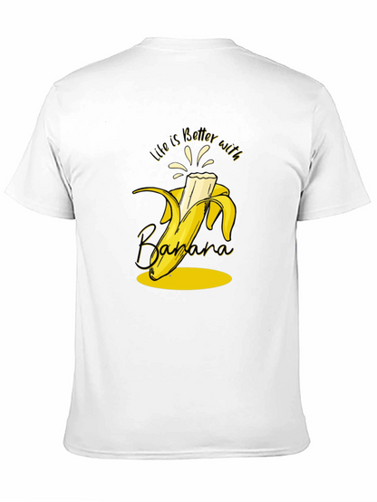 Life is Better with Banana T-Shirt - Black
