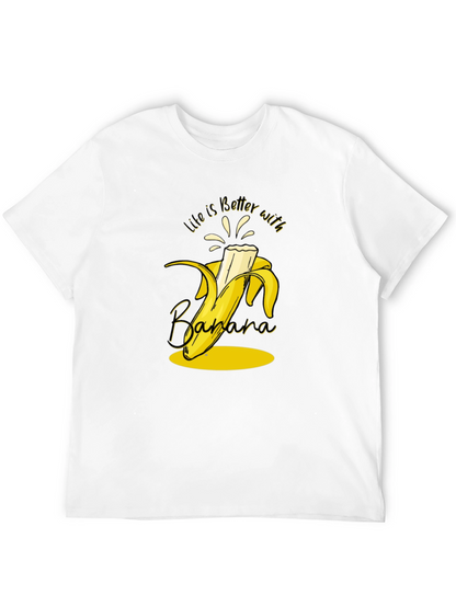 Life is Better with Banana T-Shirt - Black