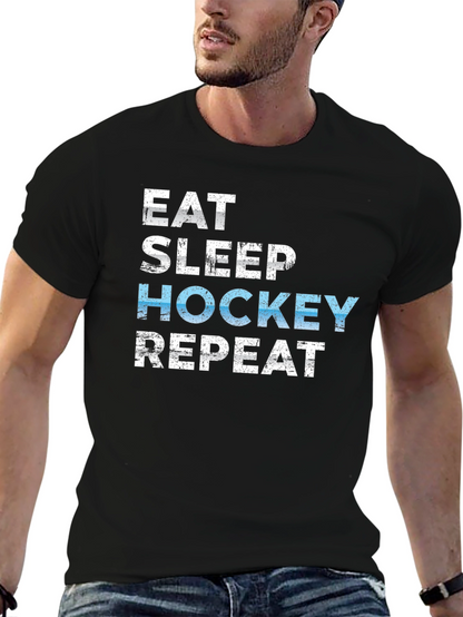 Eat Sleep Hockey Repeat T-Shirt