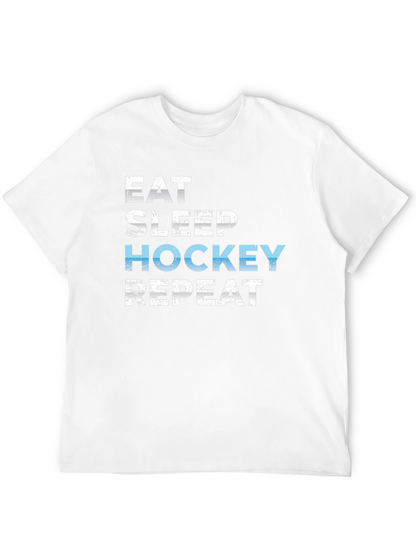 Eat Sleep Hockey Repeat T-Shirt