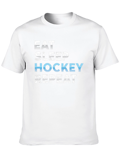 Eat Sleep Hockey Repeat T-Shirt