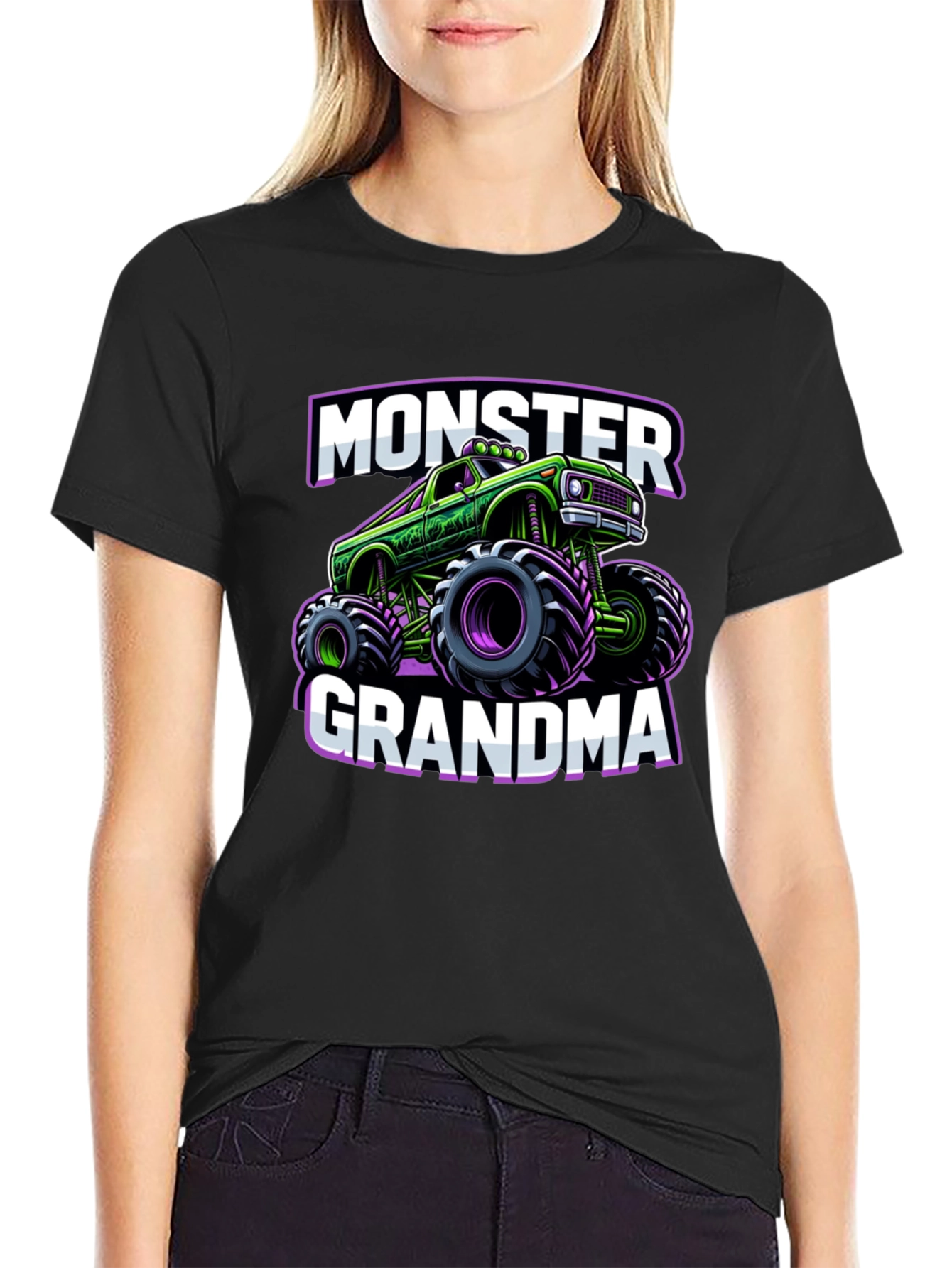 Monster Grandma Truck T-Shirt