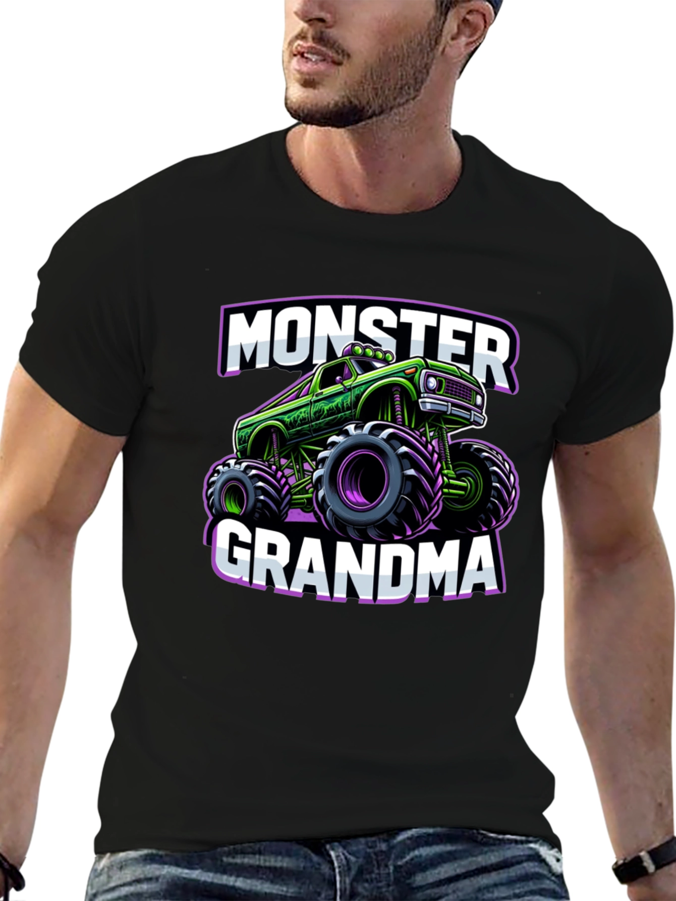 Monster Grandma Truck T-Shirt