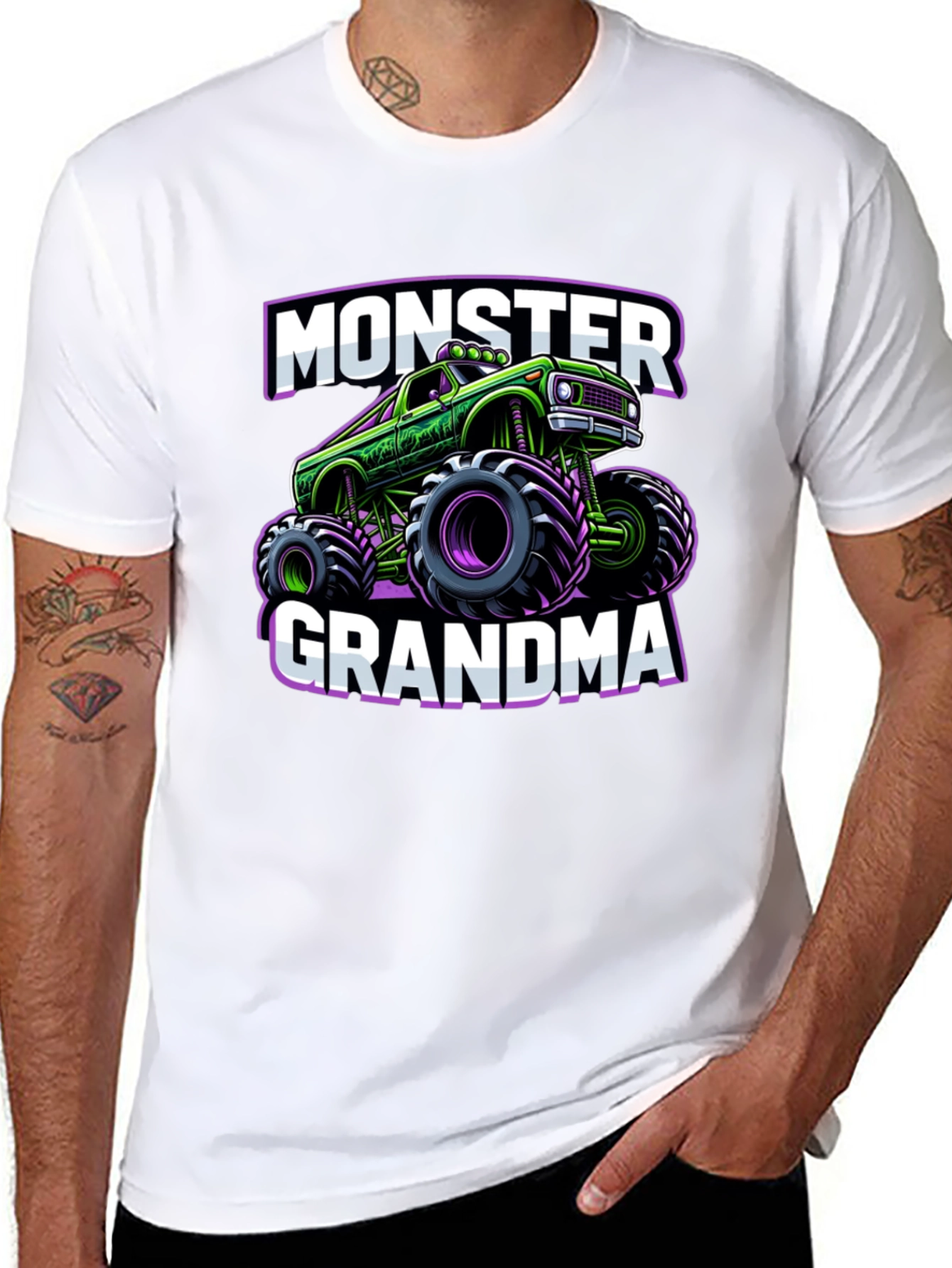 Monster Grandma Truck T-Shirt