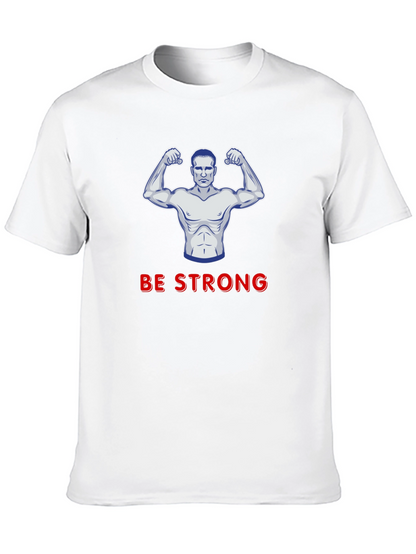 Be Strong Graphic T-Shirt - Black