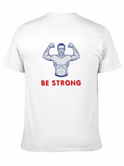 Be Strong Graphic T-Shirt - Black
