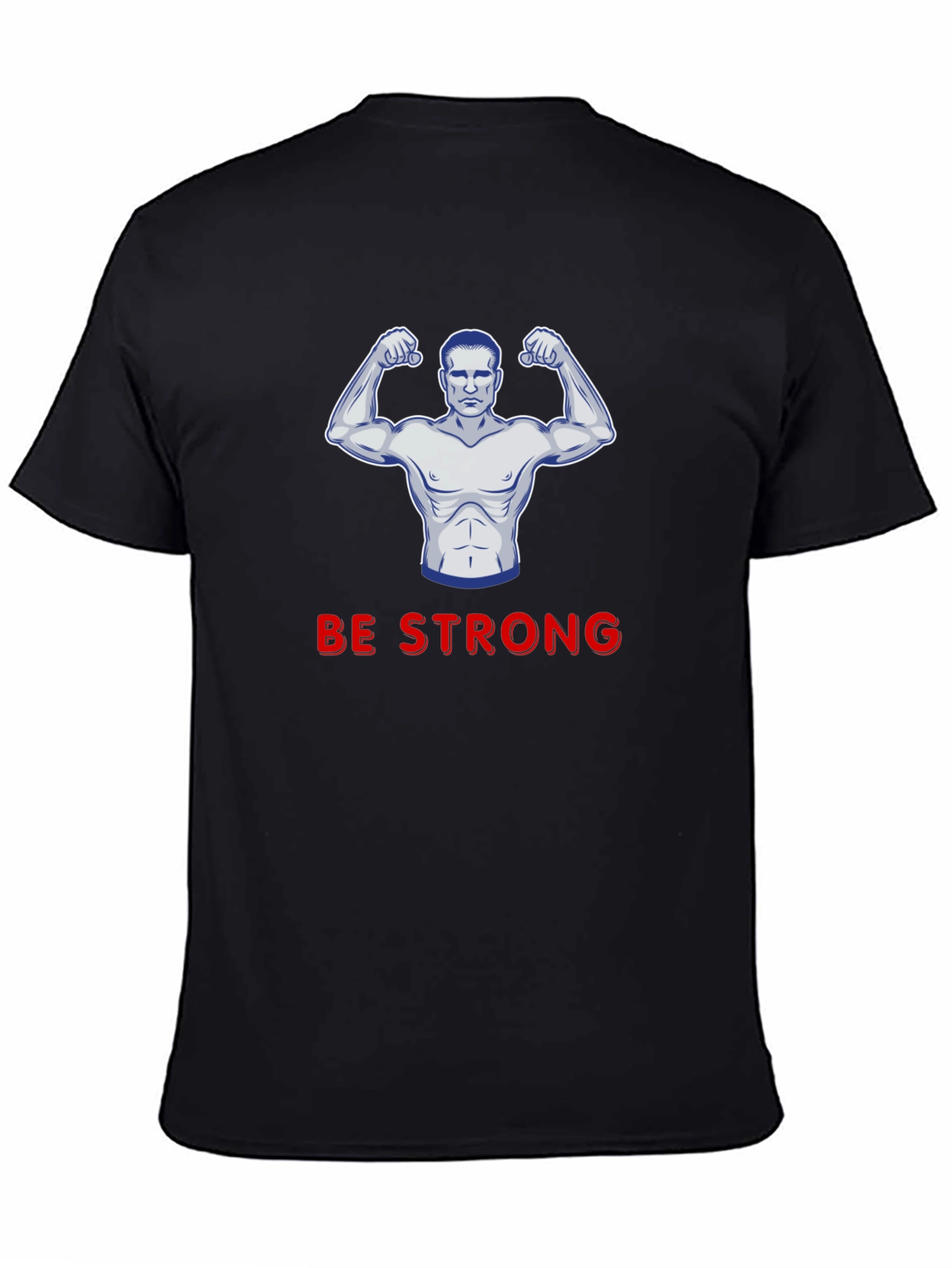 Be Strong Graphic T-Shirt - Black