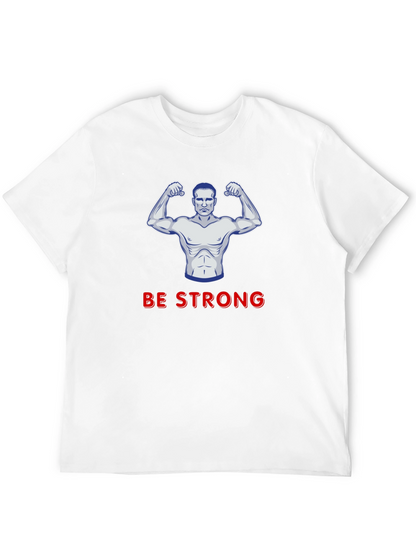 Be Strong Graphic T-Shirt - Black