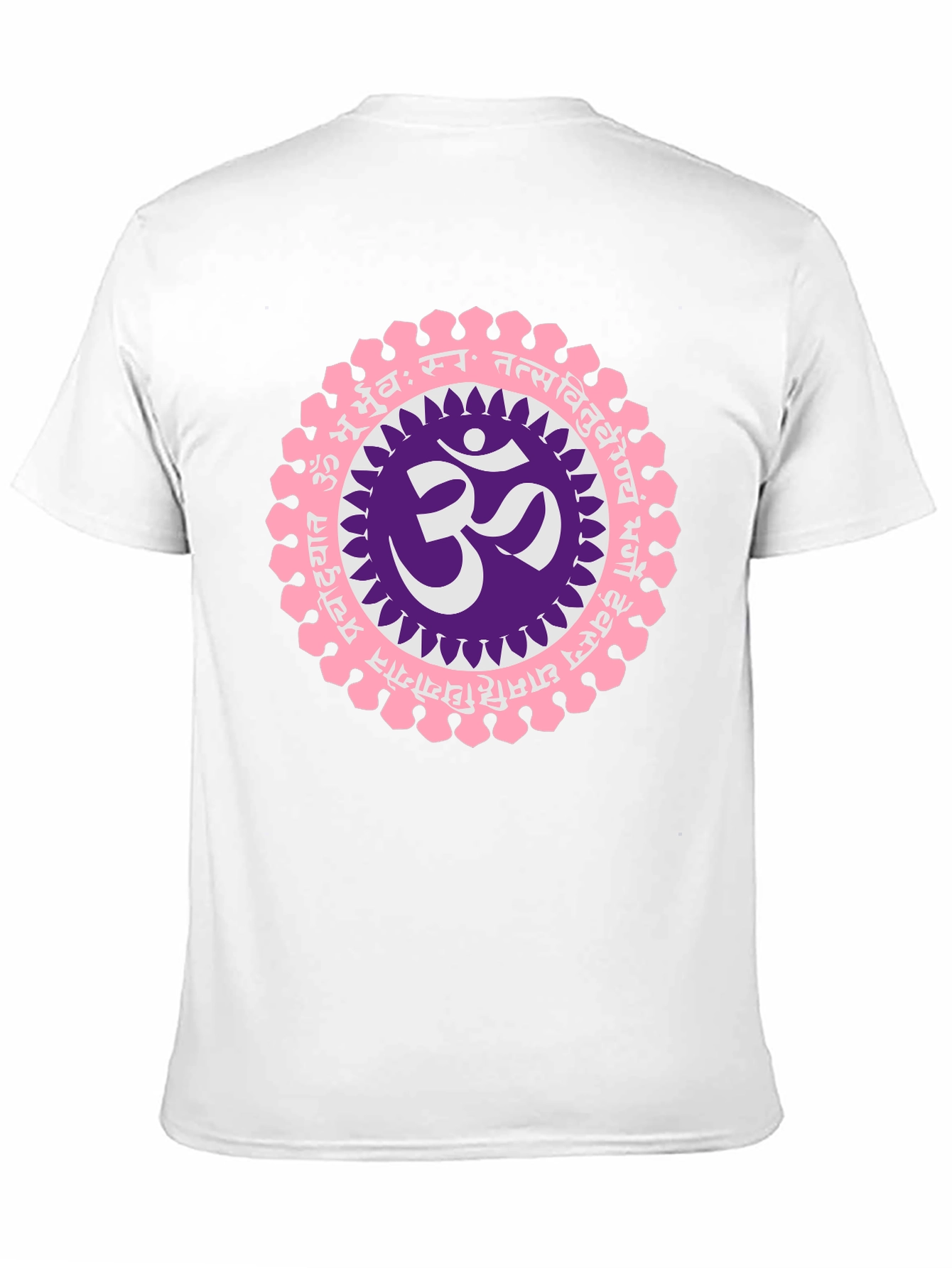 Om Mandala Graphic Black T-Shirt