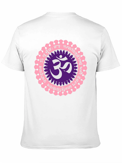 Om Mandala Graphic Black T-Shirt