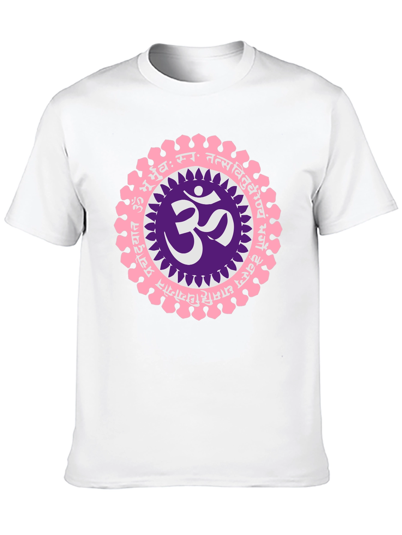 Om Mandala Graphic Black T-Shirt