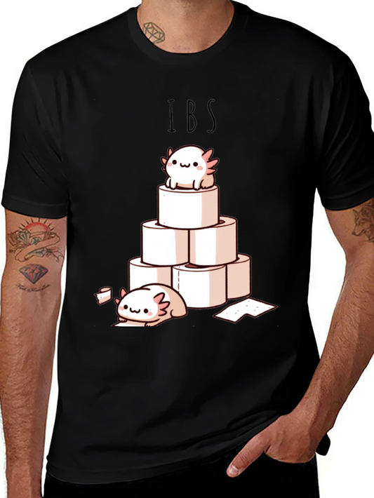 IBS Axolotl Toilet Paper T-Shirt