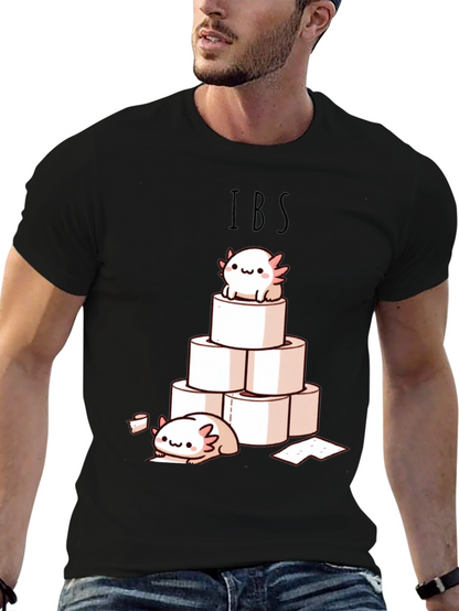 IBS Axolotl Toilet Paper T-Shirt